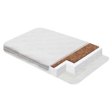 Матрас Indigo BABY LIFE большой, стеганный трикотаж ALOE (120*60*12)