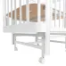 Кроватка-трансформер Indigo ITALIANO BABY (продольный маятник+колеса)